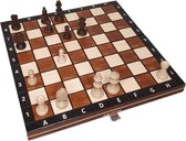 Magnetisch houten schaakspel - 26 x 26 cm