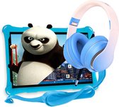 Pack Enfant AngelTech Tablette Enfant PRO MAX + Écouteurs Enfant - Forfait Discount - Blauw