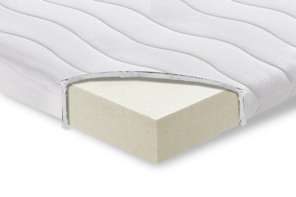 Topper - Topdekmatras - Oplegmatras - Topmatras - Koudschuim - 140x200 - Premium tijk - circa 7 cm