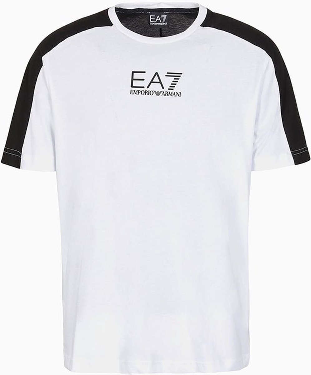 Ea7 Emporio Armani 6rpt15_pj02z T-shirt Met Korte Mouwen Wit 3XL Man