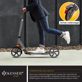 Bol.com KESSER® Stuntstep voor Volwassenen en Kinderen - Step Opvouwbaar en Verstelbaar in Hoogte - Kinderstep Aluminium - Grijs aanbieding