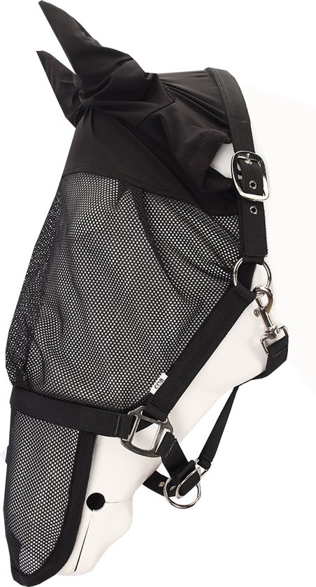 Busse Vliegenmasker Twin Fit Flexi - Grijs - EXTRA GROOT