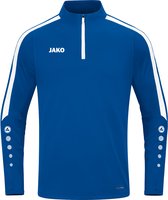 Jako Power Ziptop Heren - Royal / Wit | Maat: S