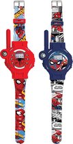 Spiderman Walkie Talkie 2-in-1 Horloge Set - Kinderspeelgoed