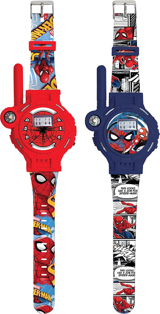Spiderman 2 in 1 Walkie Talkie horloge 200m