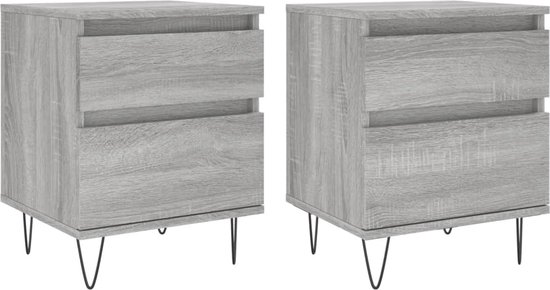 Schoenenkast 59x35x100,5 cm bewerkt hout artisanaal eikenkleur