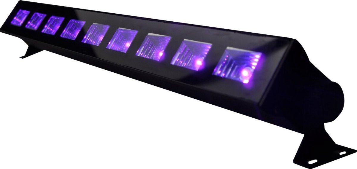 Ibiza Light LED-UVBAR9 9x3 W wash blacklight