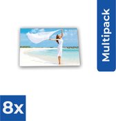 ZEP - Plexiglas Fotolijst Acrylic horizontaal voor foto formaat 15x20 - 730186 - Fotolijst - Voordeelverpakking 8 stuks