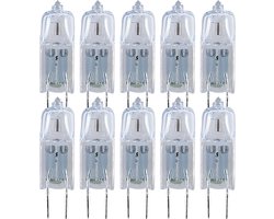 Osram G4 Halogeenlamp 12V - 20W 300lm - Halogeen Lampjes Insteek - Warm Wit Licht - Dimbaar - Per 10 Halogeenlampen Osram G4 Halogeenlamp 12V - 20W 300lm - Halogeen Lampjes Insteek - Warm Wit Licht - Dimbaar - Per 10 Halogeenlampen
