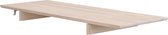 Rowico Home Filippa verlengstuk voor de ronde Filippa eettafel whitewash - 120 x 45 cm