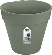 Elho Loft Urban Green Wall Pot Single 15 - Bloempot voor Buiten - Ø 15.0 x H 13.5 cm - Pistachegroen
