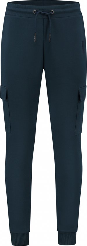 Ballin Amsterdam - Heren Regular fit Pants Sweat - Dark Blue - Maat XL
