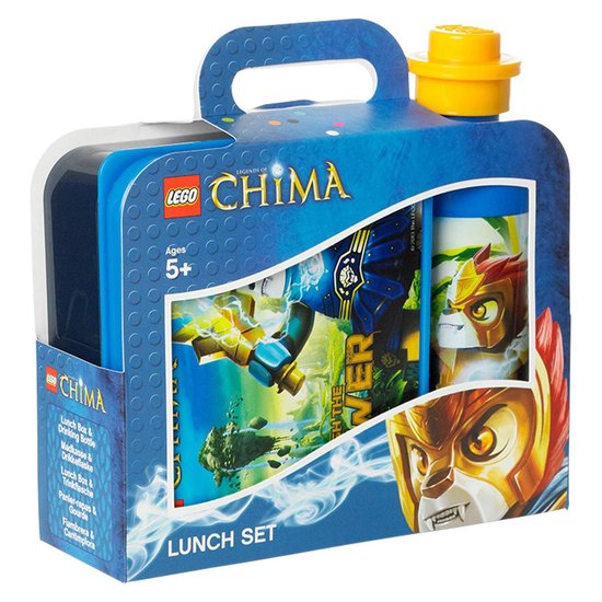 Lego Lunch Set Legends of Chima Bleu