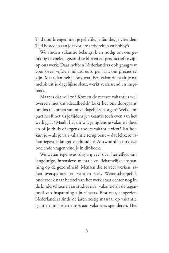 De kunst van het vakantievieren