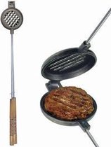 Rome Industries 1505 Hamburger Griller Slotted Cast Iron