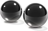 Black Glass Ben-Wa Balls S