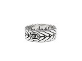 SILK Jewellery -  Zilveren Ring - Chevron - 167 -  Maat 53