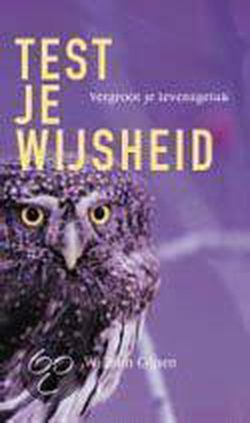Cover van het boek 'Test je wijsheid'