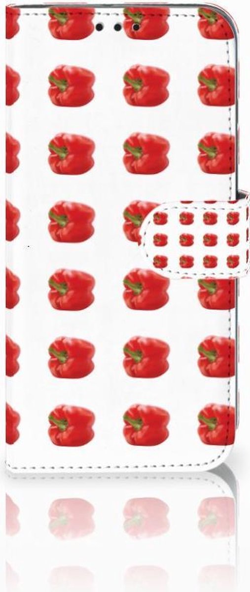 Honor 10 Lite Book Cover Paprika Red