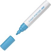 Pilot Pintor - Pastel Blauwe Verfstift - Medium - 1,4mm schrijfbreedte - Inkt op waterbasis - Dekt op elk oppervlak
