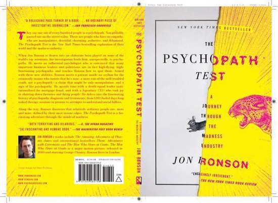 The Psychopath Test - cover