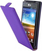 Mobiparts Premium Flip Case LG Optimus L7 (P700) Purple
