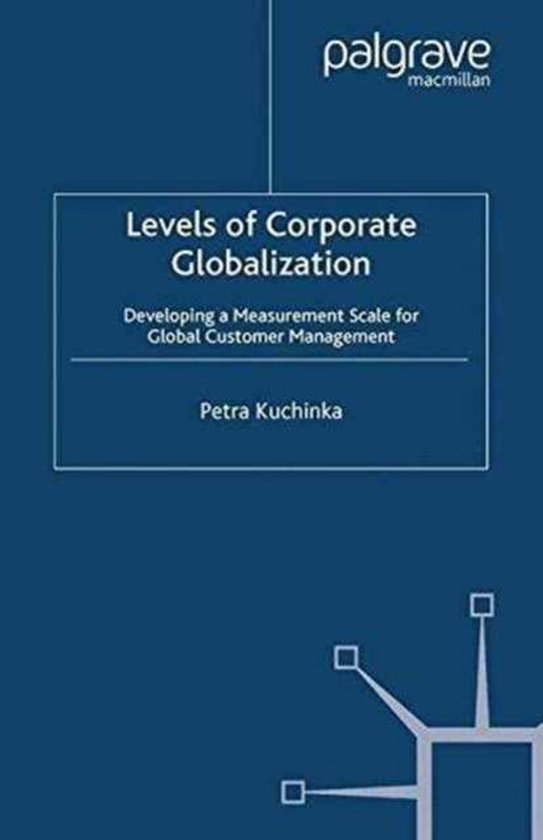 Levels of Corporate Globalization - cover