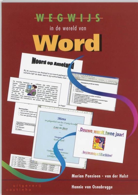 Wegwijs in de wereld van Word - cover