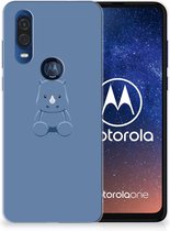 Motorola One Vision Telefoonhoesje met Naam Baby Rhino