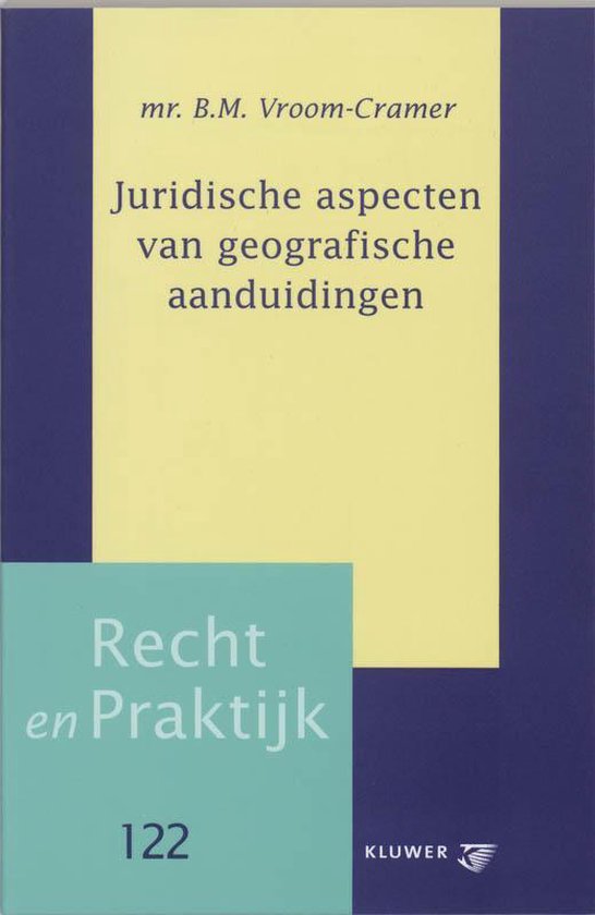Juridische Aspecten Van Geografische Aan - cover