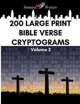 200 Large Print Bible Verse Cryptograms