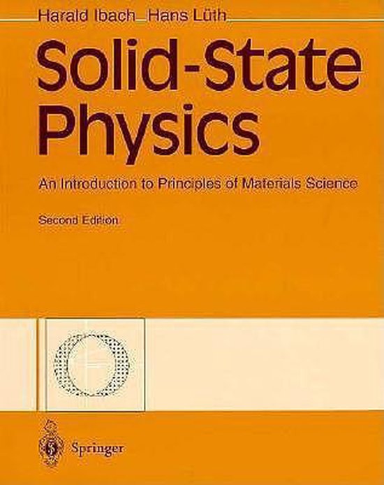 Boekcover 'Solid-State Physics' met de ondertitel 'An Introduction to Principles of Materials Science', tweede editie.