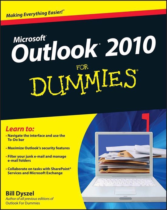 Outlook 2010 For Dummies - cover