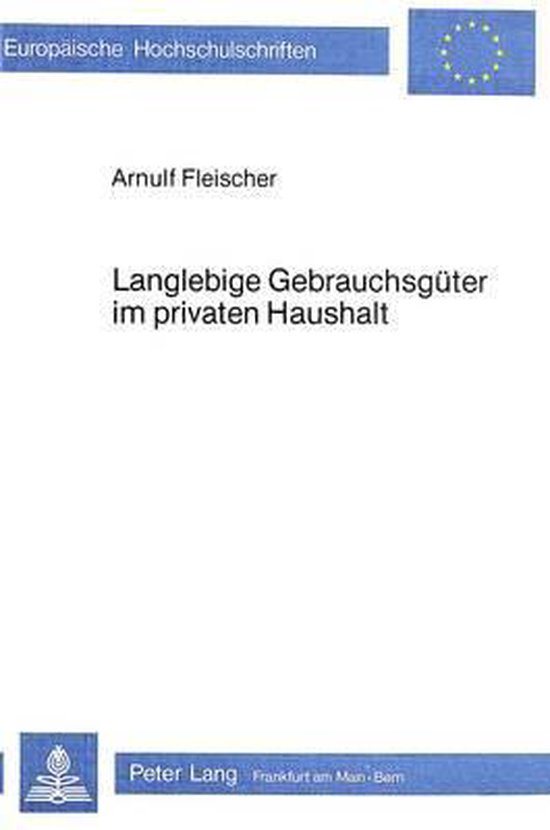 Langlebige Gebrauchsgueter Im Privaten Haushalt - cover