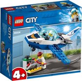 LEGO City 4+ Luchtpolitie Vliegtuigpatrouille - 60206