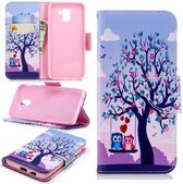 Uiltjes boom agenda wallet hoesje Samsung J6 (2018)