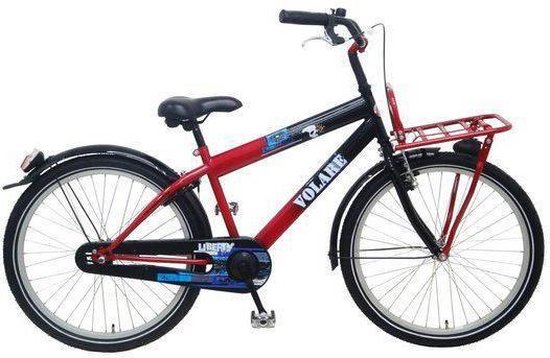 Lijken Illusie in het midden van niets Volare Liberty Urban voorrek 24 inch jongensfiets - 22464 | bol.com