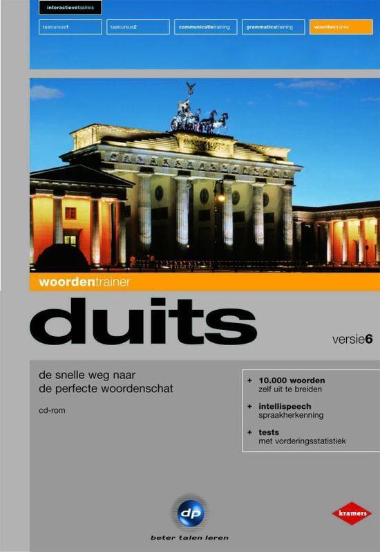 Cover van het boek 'Woordentrainer Duits'