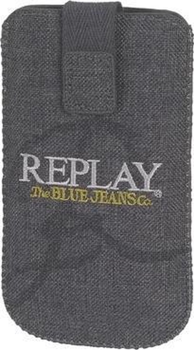 Replay tasje - jeans - grijs - maat 01