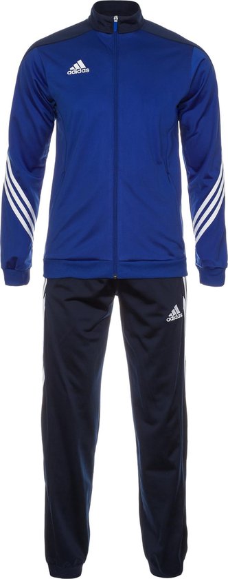 Adidas Trainingspak Sereno 14 Blauw/wit Heren Maat Xl | bol.com