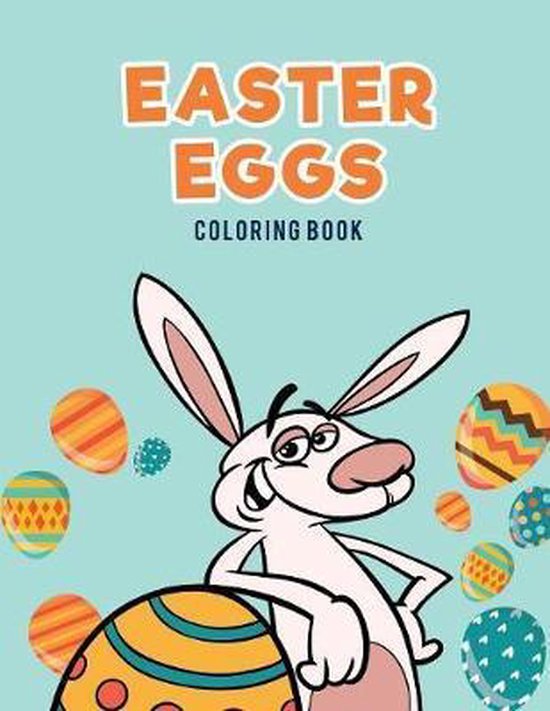 Easter Eggs Coloring Book - cover