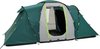 Coleman Spruce Falls 4 Vis-a-Vis tent – familietent 4 persoons - verduisterende tenten - SPF 50 zonbescherming - waterdicht en windbestendig - snel opzetten - 2 ruimte slaapcabines - met opbergvakken - reflecterende scheerlijnen - groen/grijs