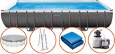 Intex Ultra XTR Frame zwembad 732 x 366 x 132 cm – met zandfilterpomp en accessoires