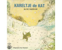 Kareltje de kat in de sneeuw