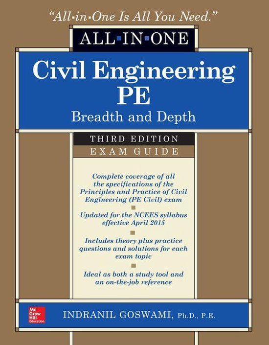 Civil Engineering All-In-One PE Exam Guide: Breadth and Dept ... - cover