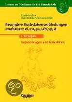 Besondere Buchstabenverbindungen erarbeiten: ei, eu, qu, sch, sp, st