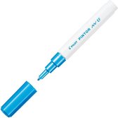 Pilot Pintor Metallic Blauwe Verfstift - Extra Fine marker met 0,7mm punt - Inkt op waterbasis - Dekt op elk oppervlak, zelfs de donkerste - Teken, kleur, versier, markeer, schrijf