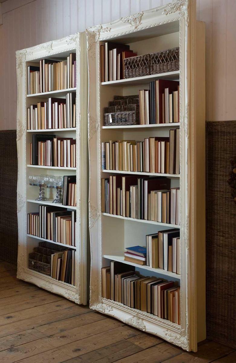 Rivièra Maison Long Bar Library Book Case - Boekenkast - Wit | bol.com