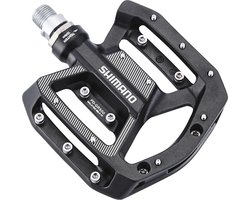 Pedaalset MTB/BMX Shimano PD-GR500 platform - zwart