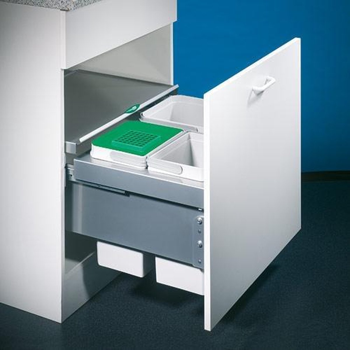 Prullenbak Cox Base 60cm. 42 liter. 5 jaar garantie.